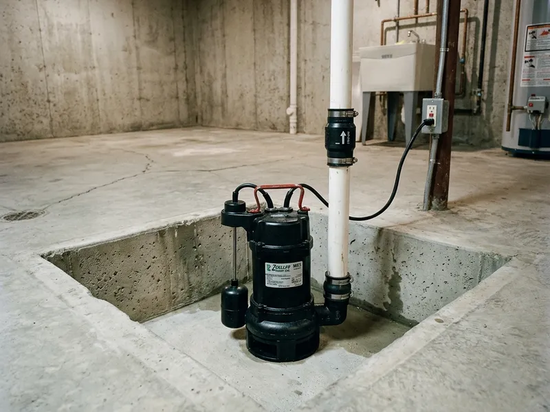 Sump Pump Installation Plumber in Northeast Ithaca, NY